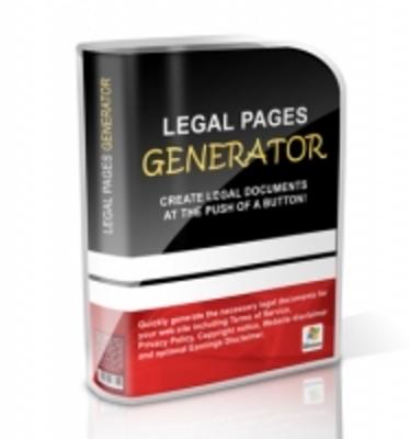 Product picture Legal Pages Generator with MRR