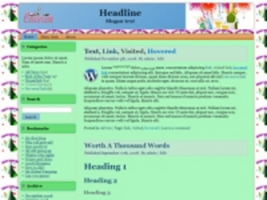 Product picture New Years Wordpress Themes with Resale Right