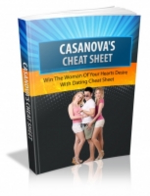 Product picture Casanova s Cheat Sheet with MRR