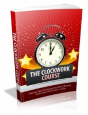 Product picture The Clockwork Course with MRR